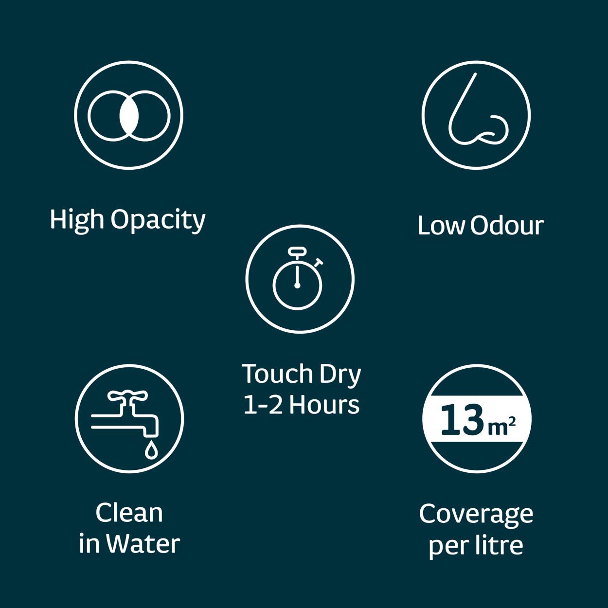 Woodie's Ceiling Paint Pure Brilliant White 10 Litre