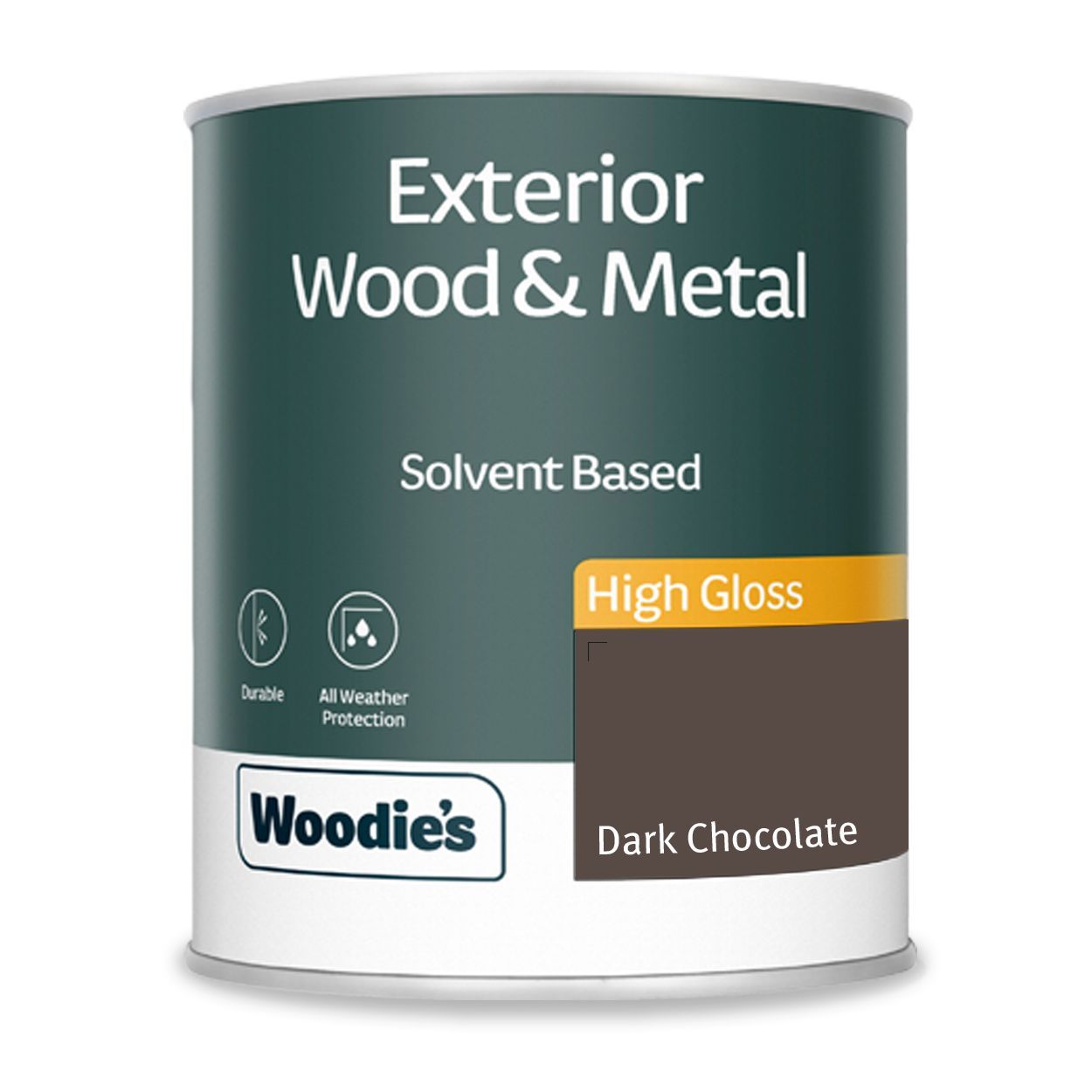 Woodie's High Gloss Dark Chocolate  750ml