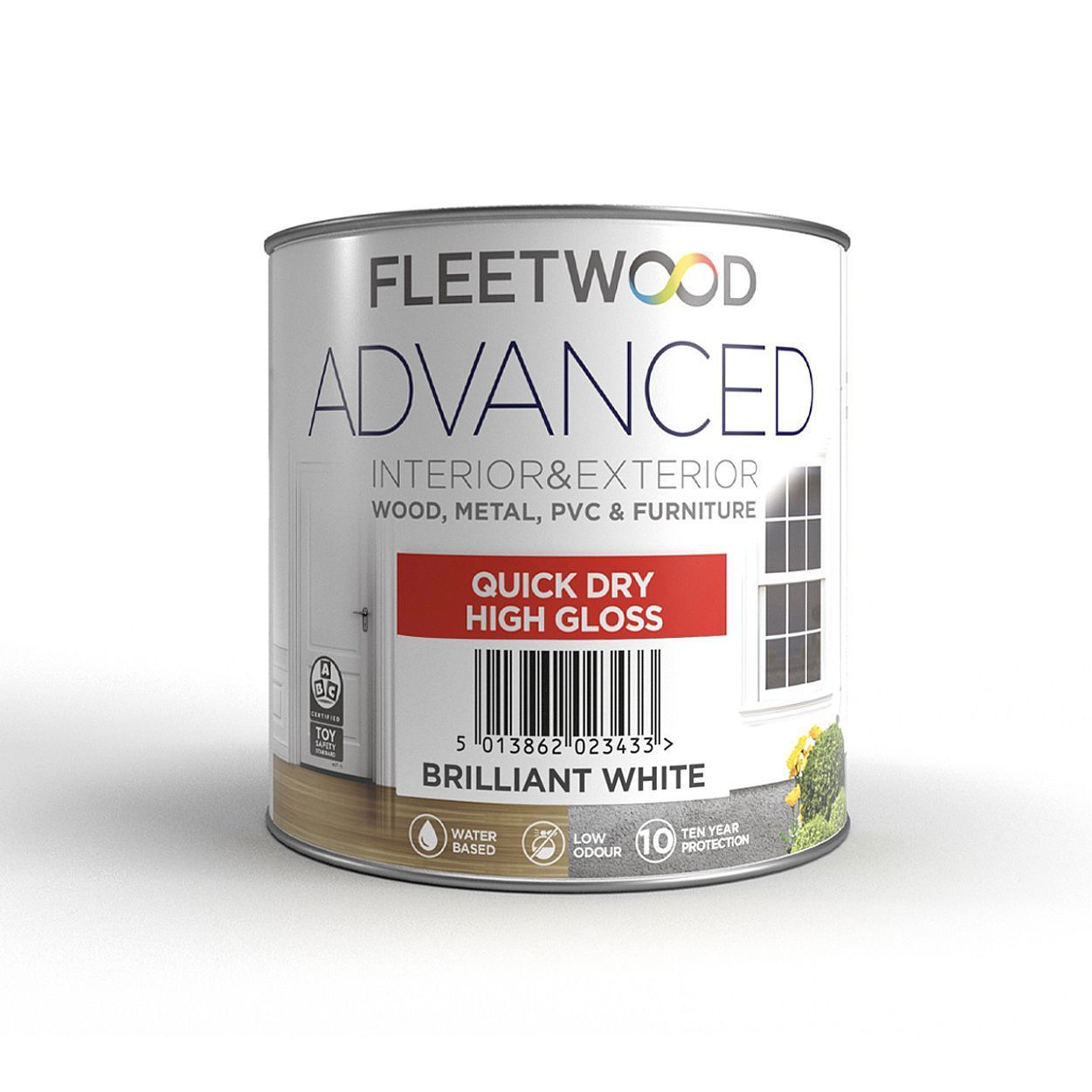 Fleetwood 1 Litre Advanced Gloss Brilliant White