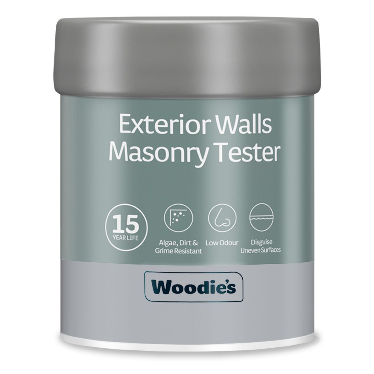 Woodie's Exterior Masonry Tester Classic Grey
