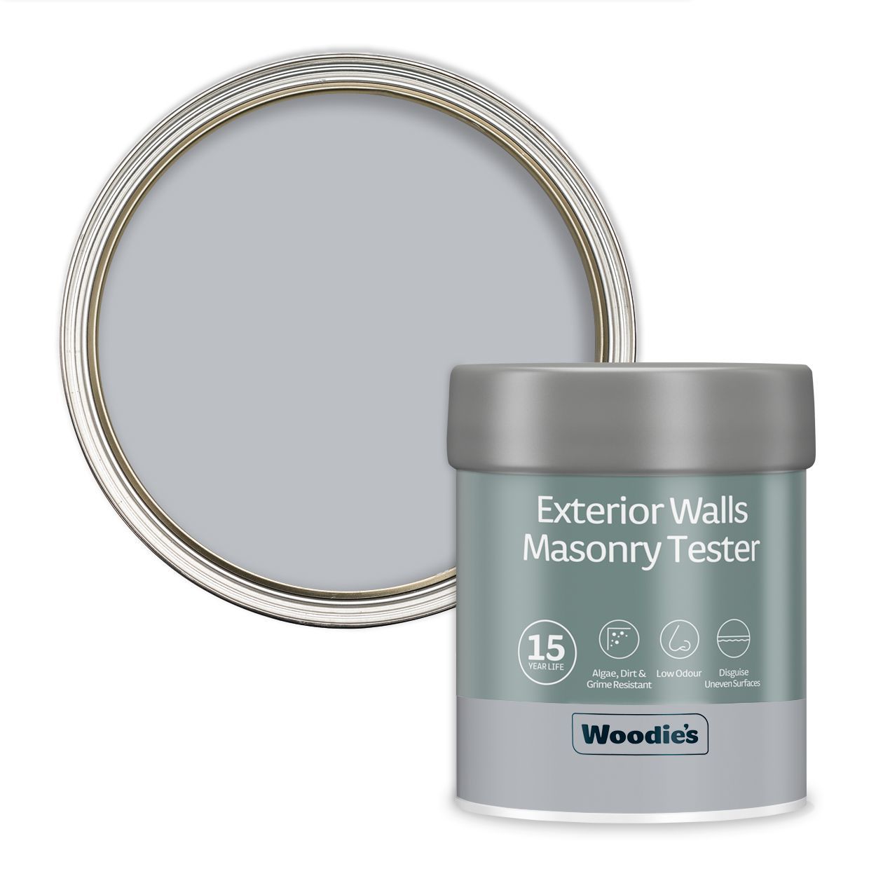 Woodie's Exterior Masonry Tester Classic Grey
