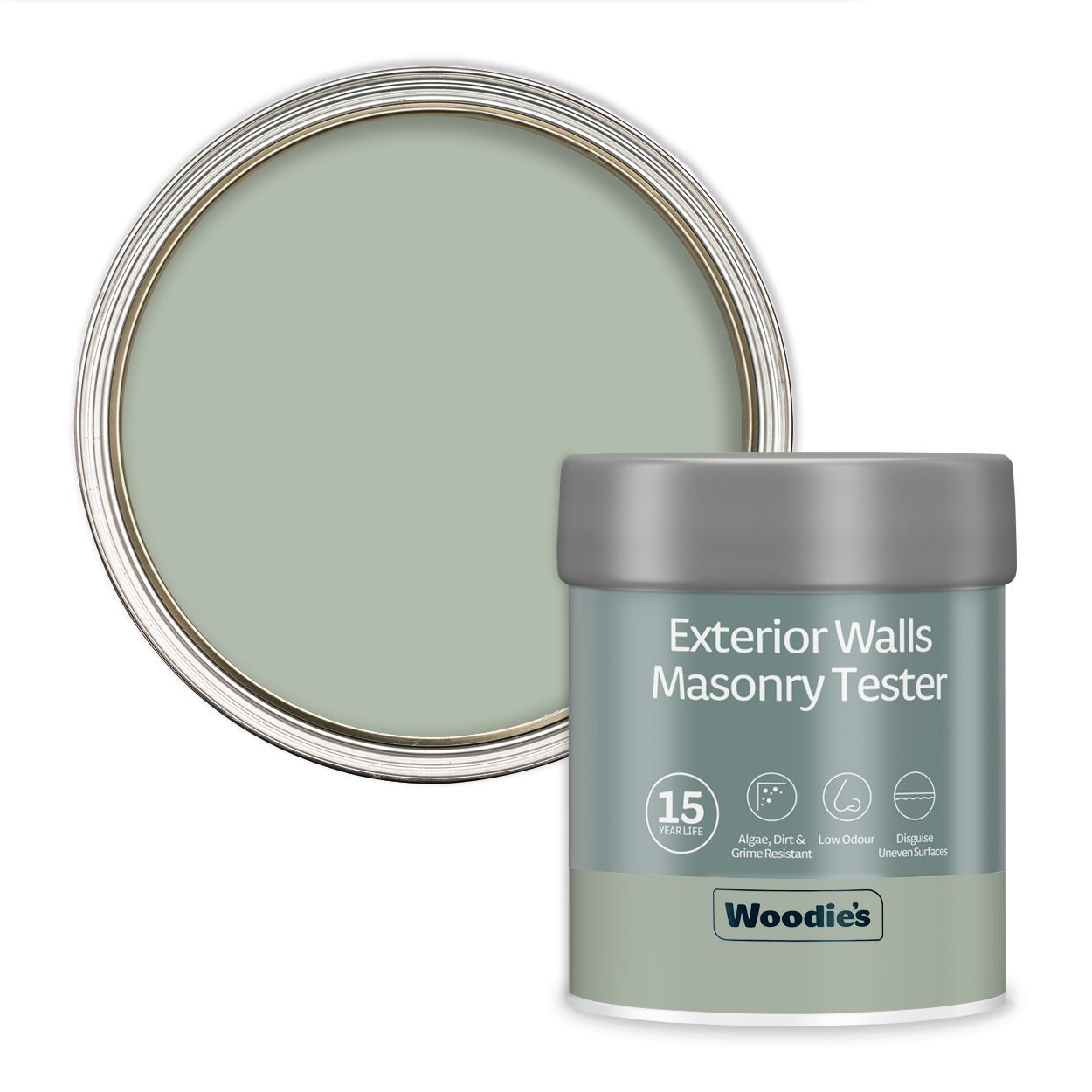 Woodie's Exterior Masonry Tester Garden Sage