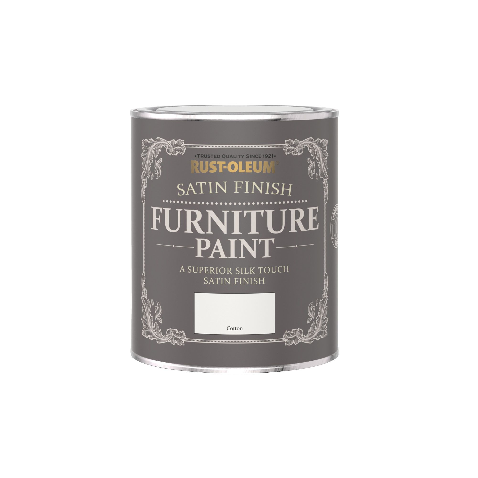 Rust-Oleum Satin Finish Furniture Paint Cotton 750ml