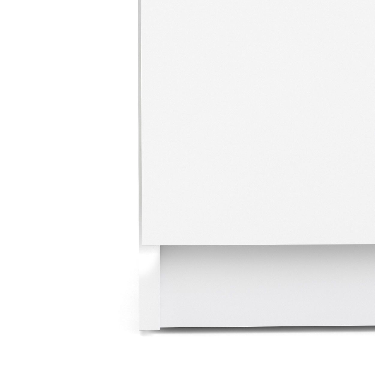 Naia 3 Drawer White High Gloss Chest