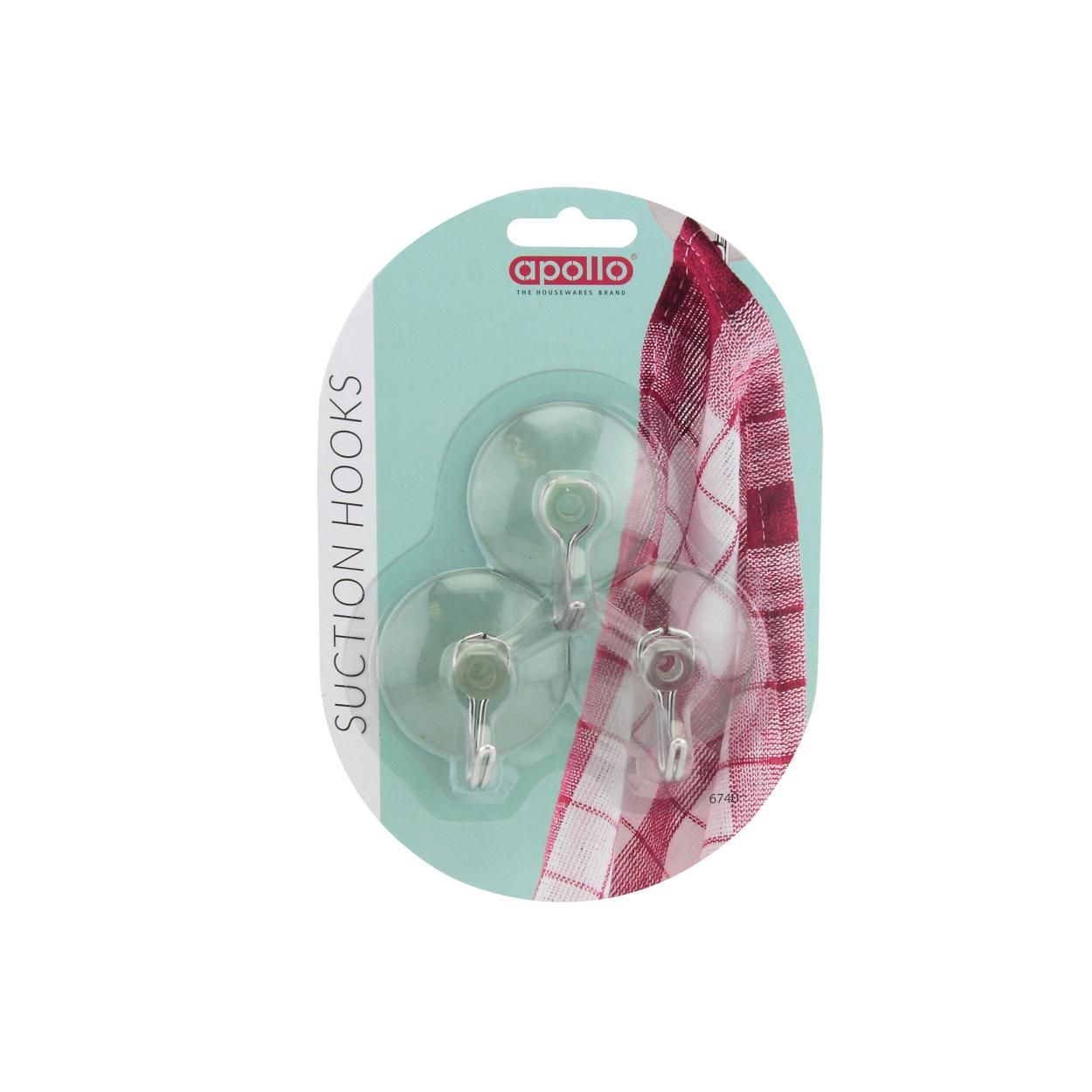 Suction Hooks Pk3