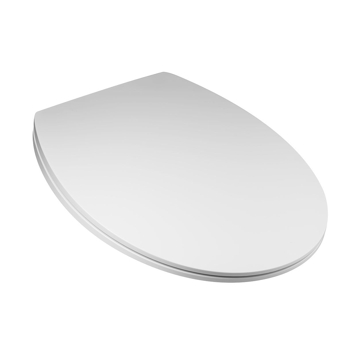Tema Slimline Soft Close Toilet Seat White