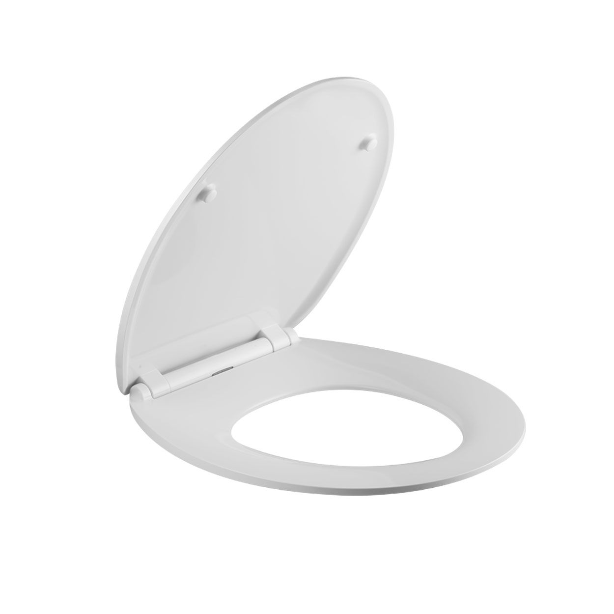 Tema Slimline Soft Close Toilet Seat White