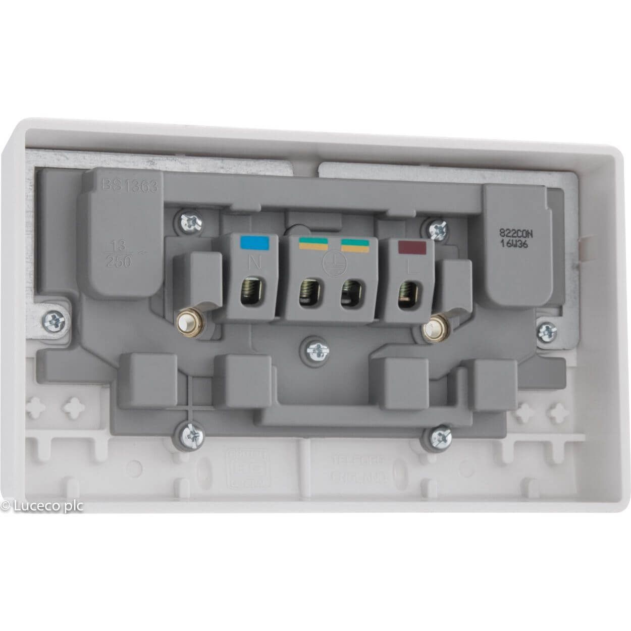 BG Single to Double Socket Convertor