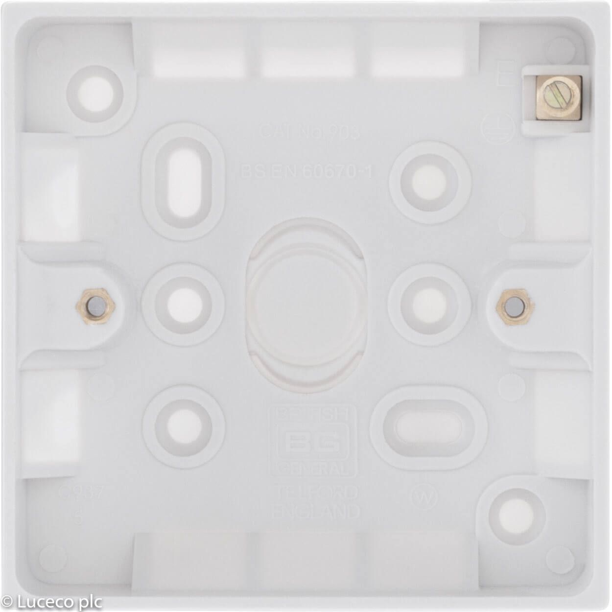 BG Single Surface Box, 19mm