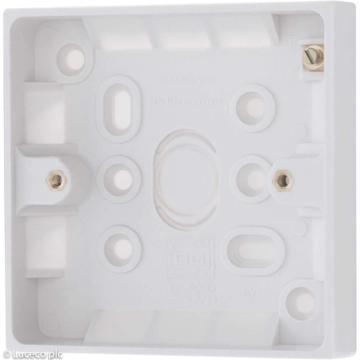 BG Single Surface Box, 19mm