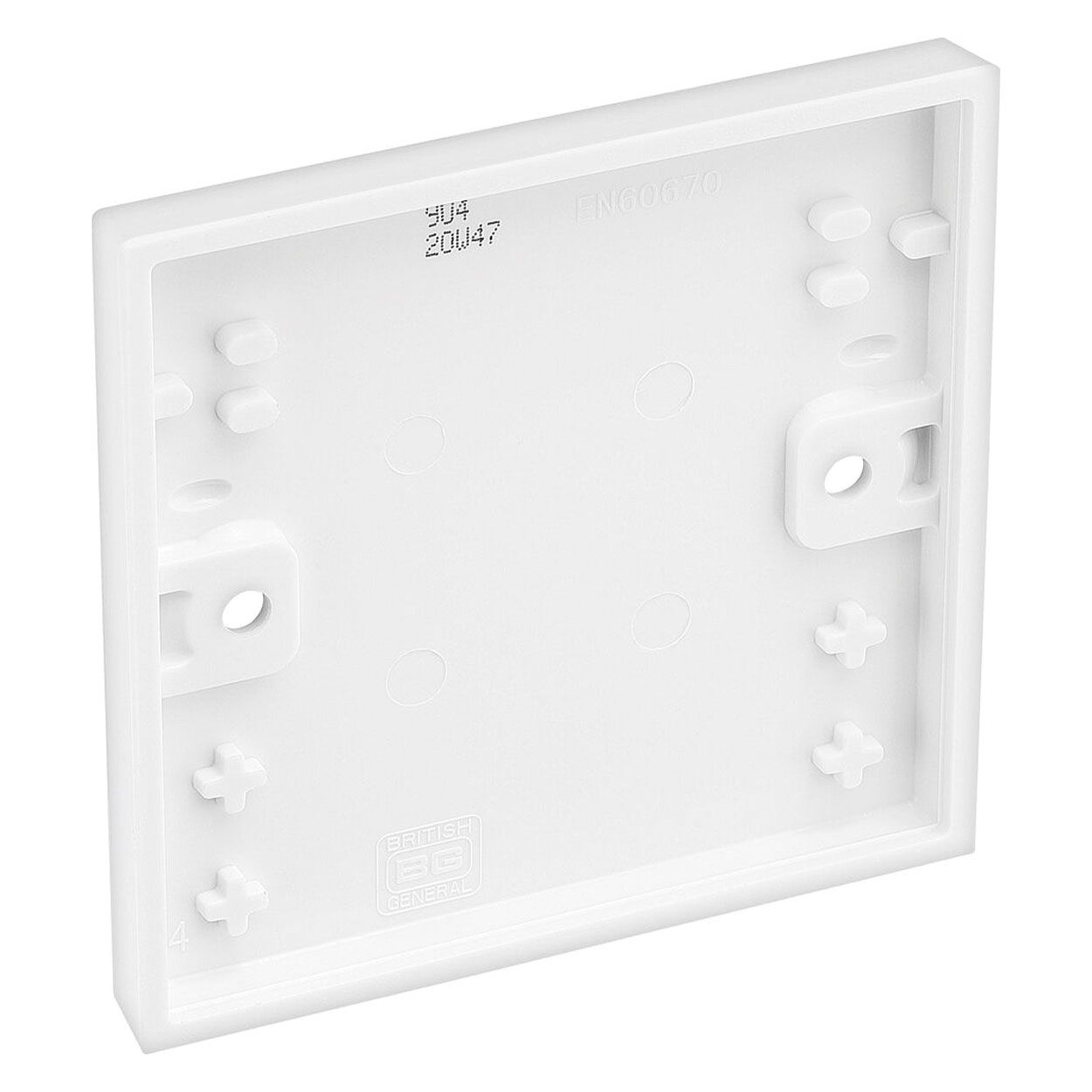 BG Single Blank Plate