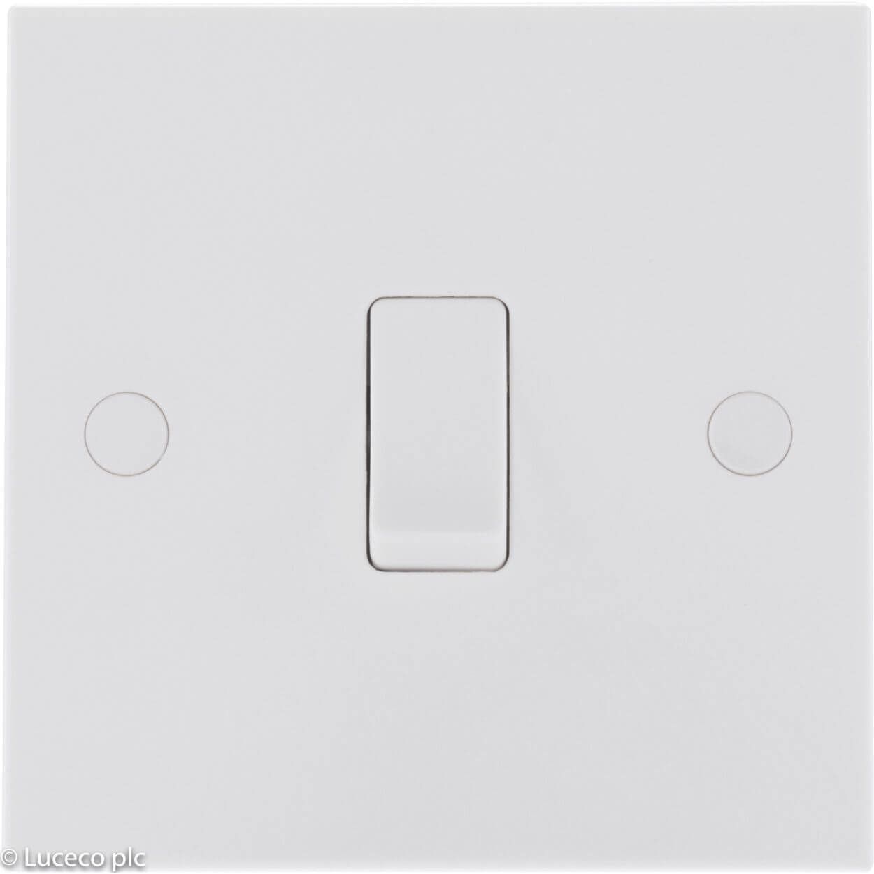 BG Single 10A Light Switch