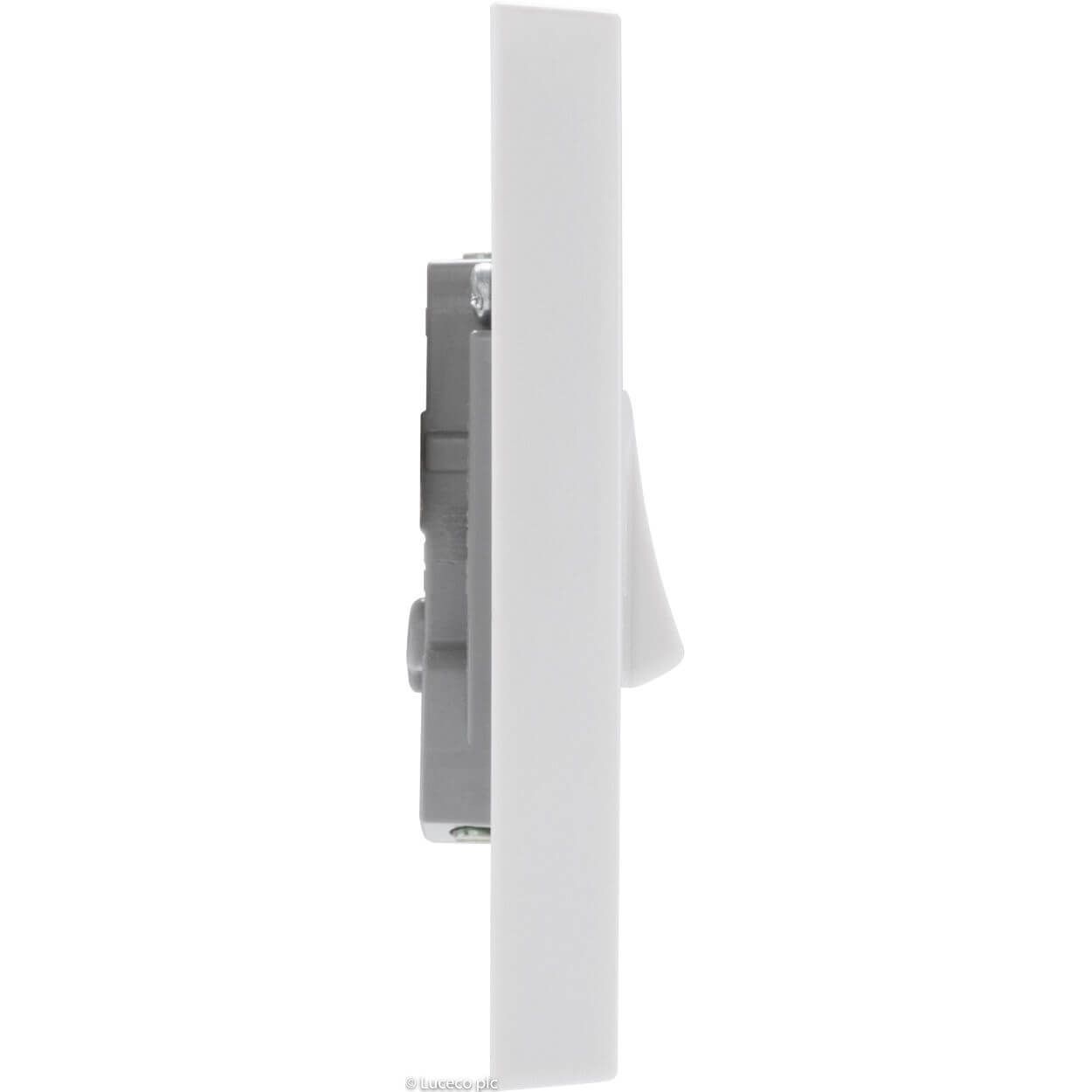 BG Single 10A Light Switch