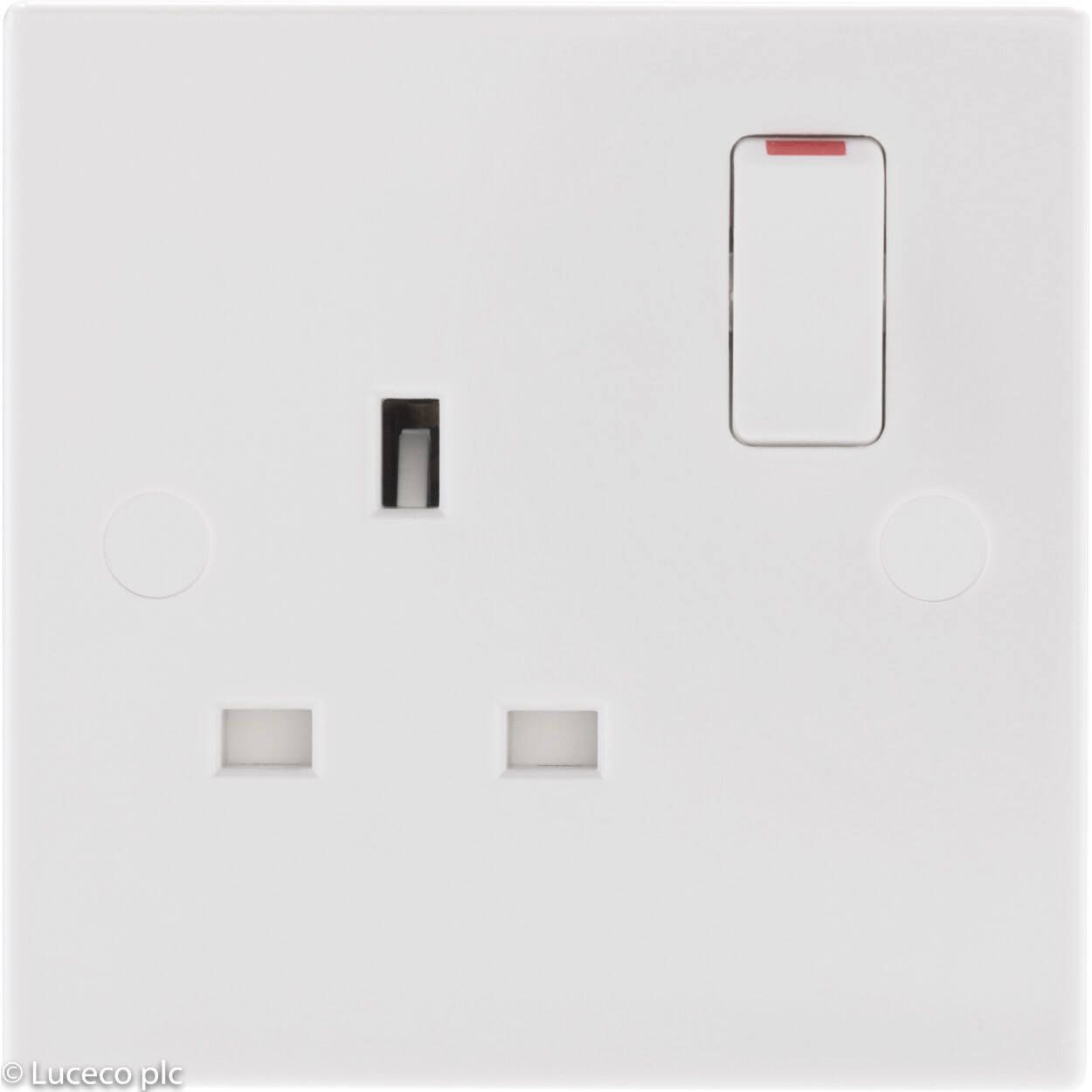 BG Single Switched 13A Power Socket