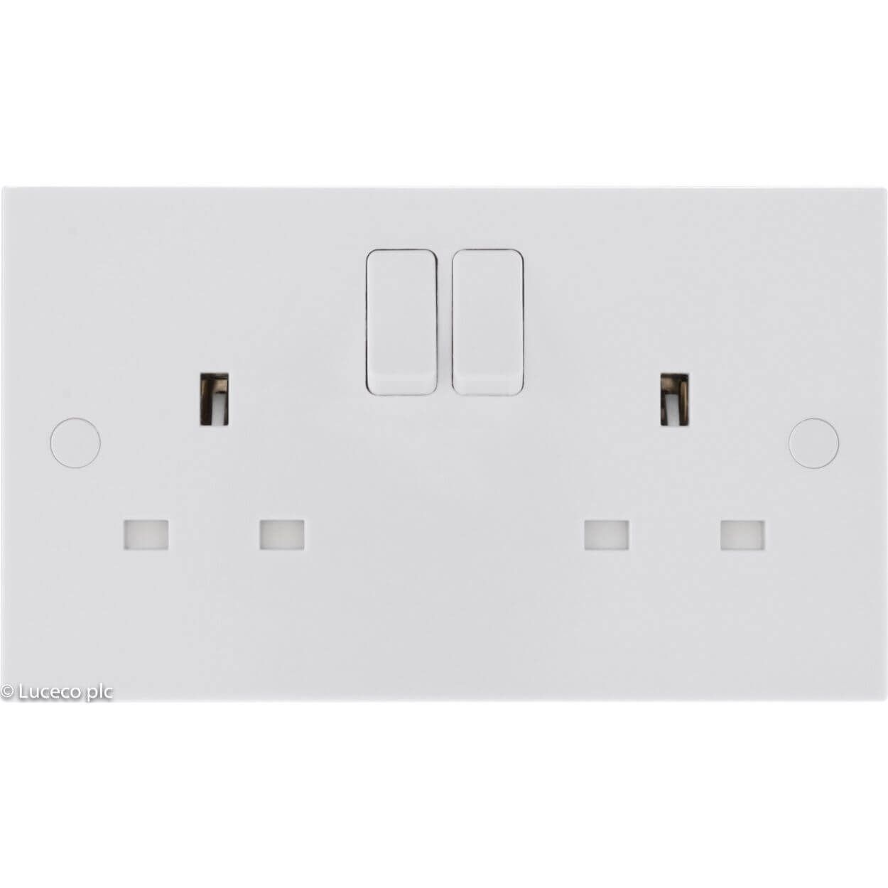 BG Double Switched 13A Power Socket