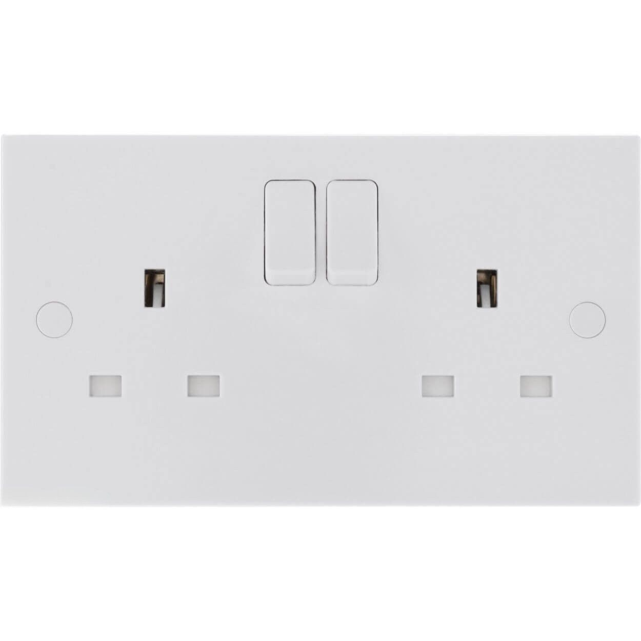 BG Double Switched 13A Power Socket