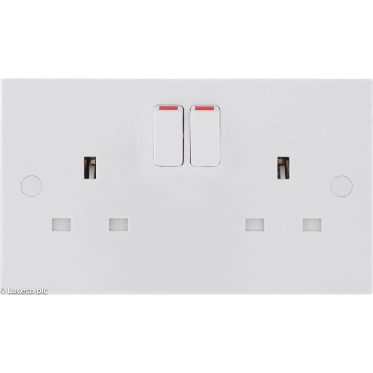 BG Double Switched 13A Power Socket