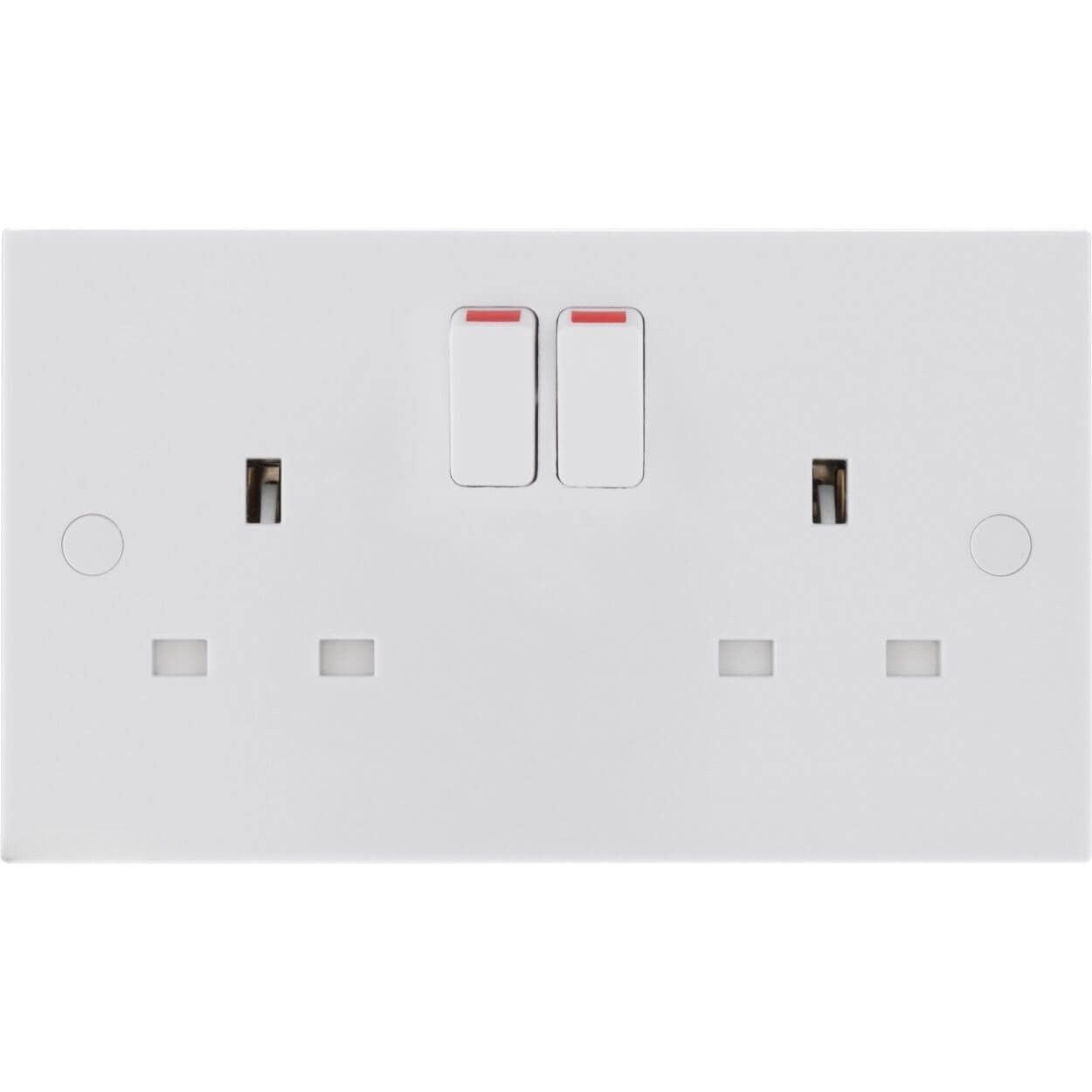 BG Double Switched 13A Power Socket