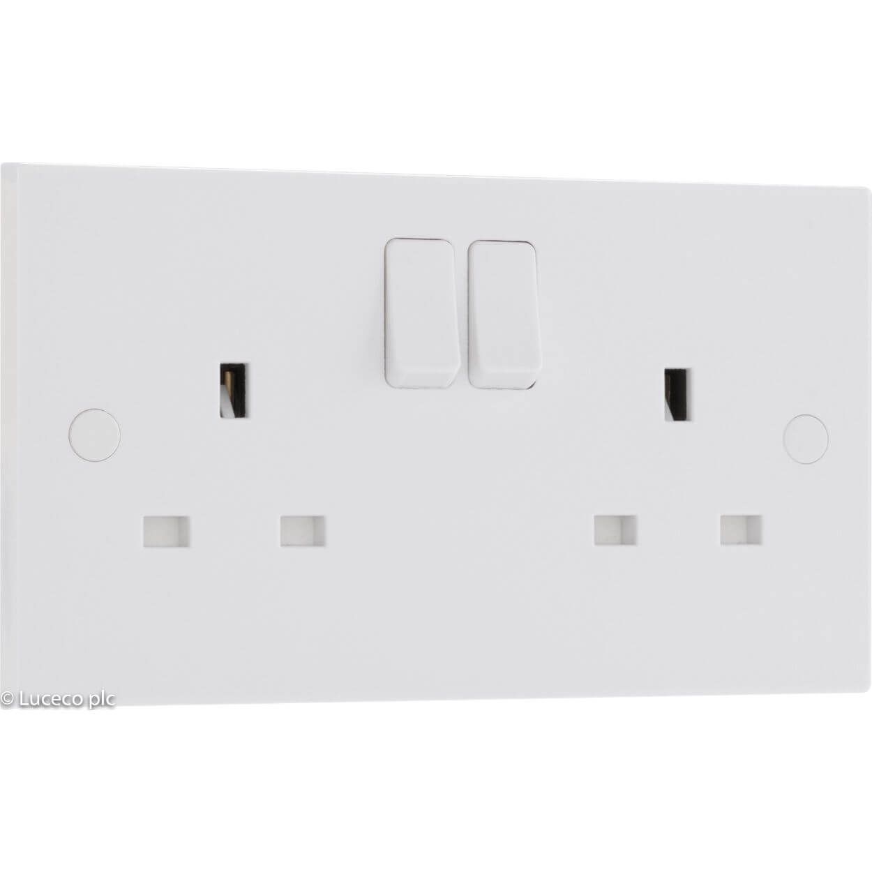 BG Double Switched 13A Power Socket