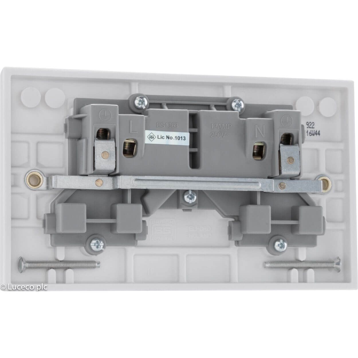 BG Double Switched 13A Power Socket