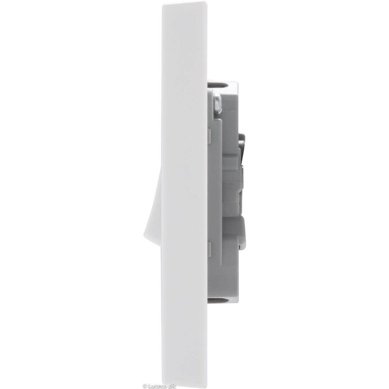 BG Double 10A Light Switch