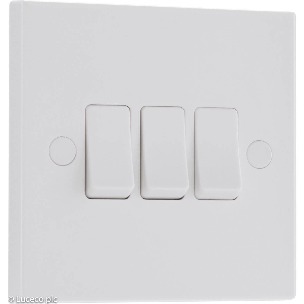 BG Triple 10A Light Switch