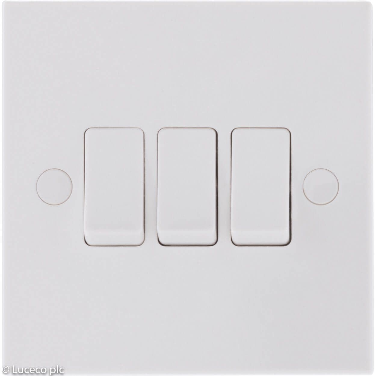 BG Triple 10A Light Switch