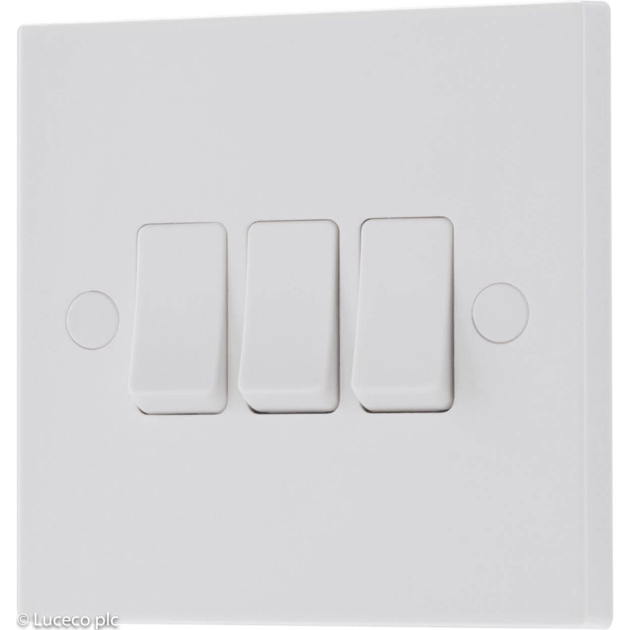BG Triple 10A Light Switch