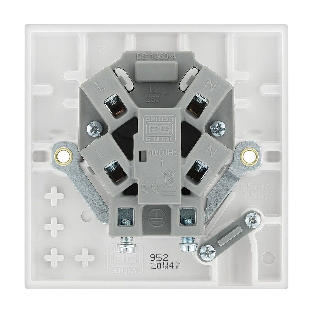 BG 13A White Fused Connection Unit