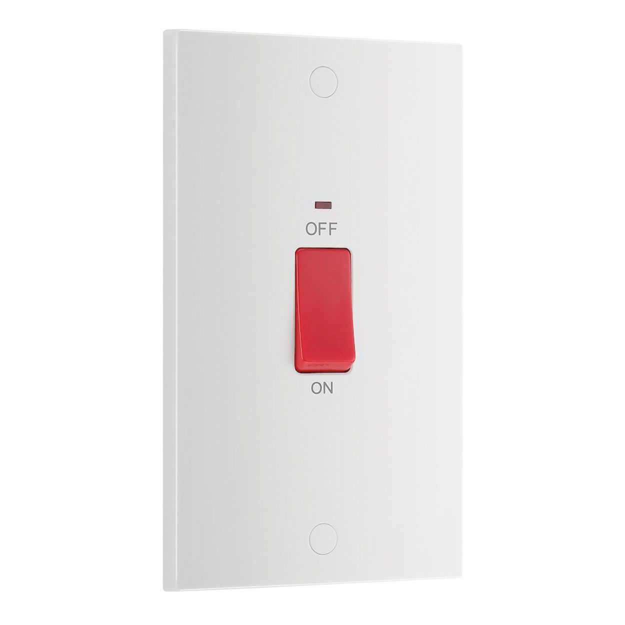 BG 45A Double Plate LED Indicator Switch