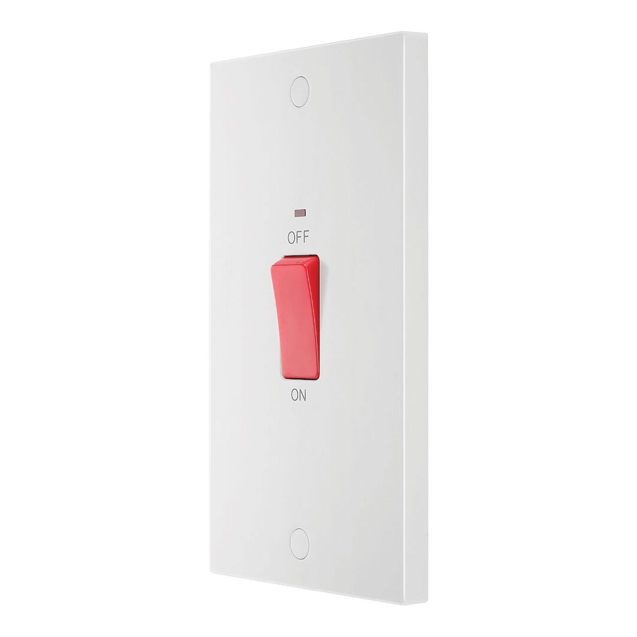 BG 45A Double Plate LED Indicator Switch