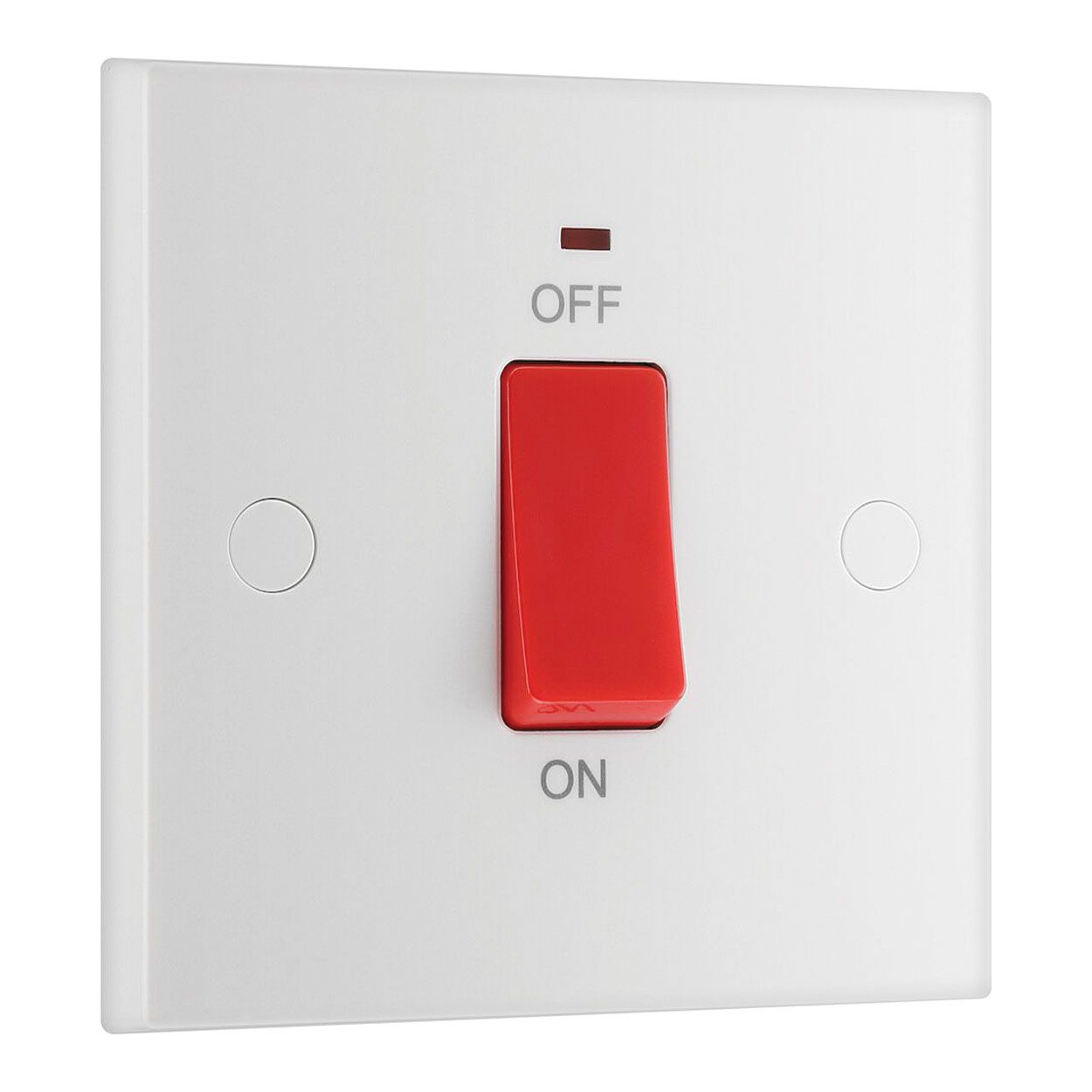 BG 45A Single Plate Led Indicator Switch 