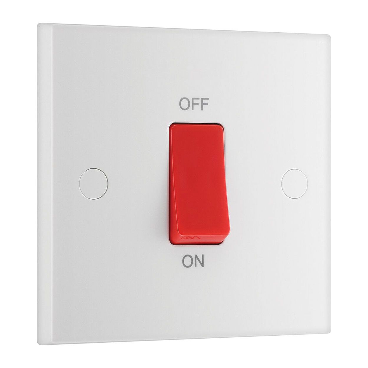 BG 45A Single Plate Double Pole Switch 