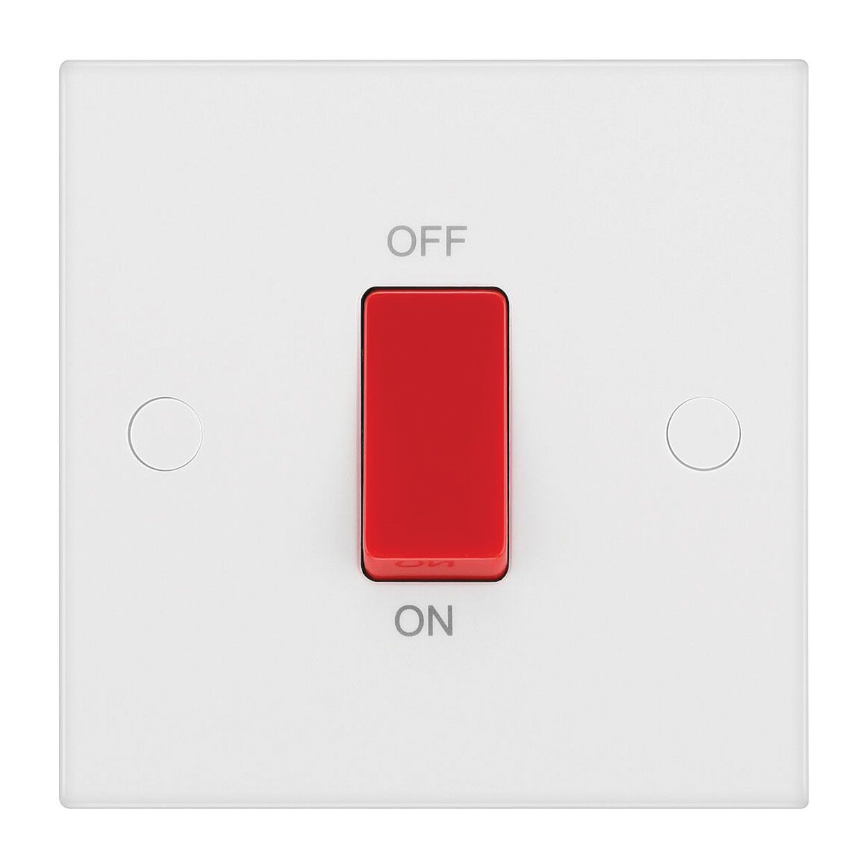 BG 45A Single Plate Double Pole Switch 