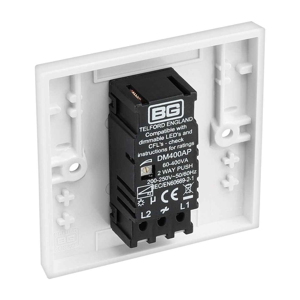 BG 400W Single Dimmer Switch