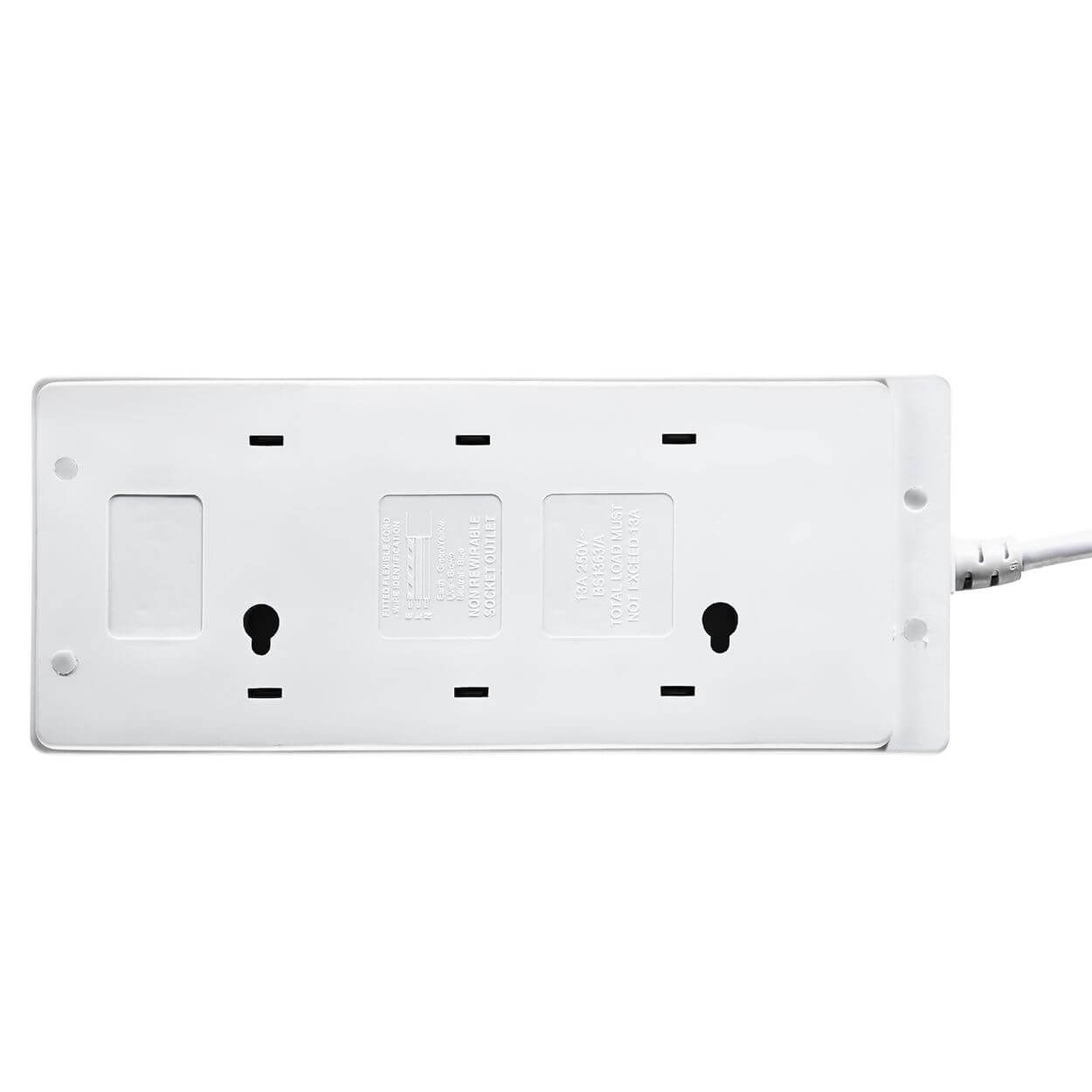 Masterplug Eight Socket 2m Extension Lead