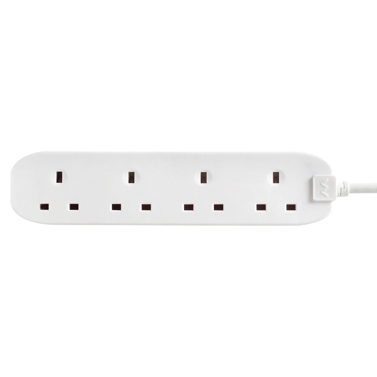 Masterplug Four Socket 2 Metre Extension Lead