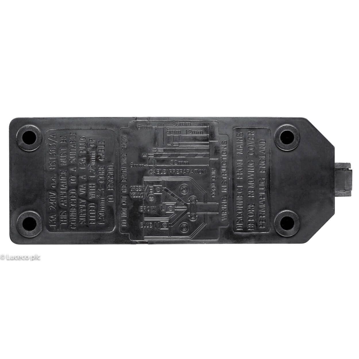 Masterplug Rewireable Trailing Double Socket