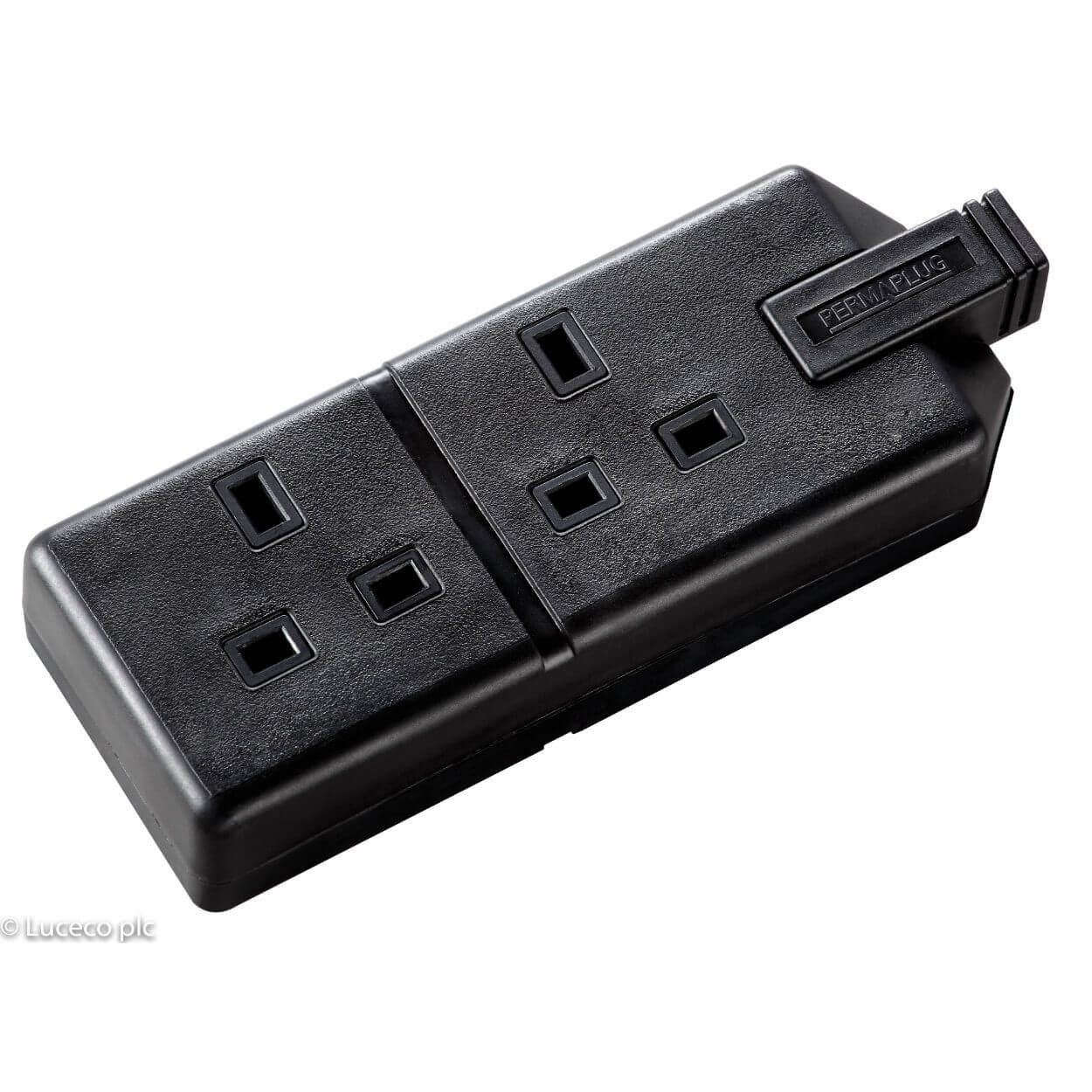 Masterplug Rewireable Trailing Double Socket