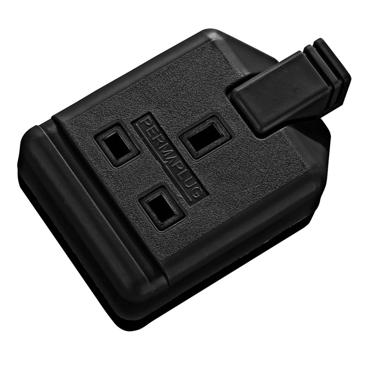 Masterplug Rewireable Trailing Single Socket