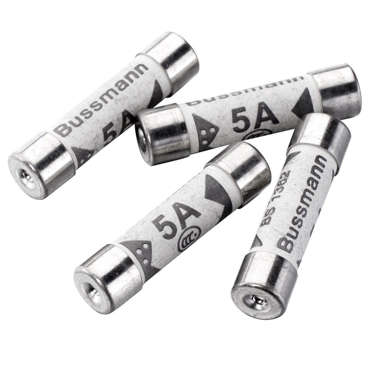 Masterplug 5 Amp Fuse, 4Pk