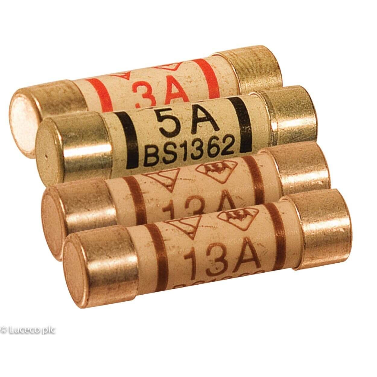 Masterplug Mixed Pack Fuses, 4Pk