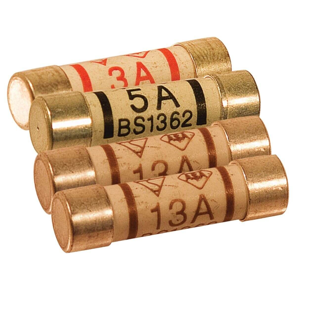 Masterplug Mixed Pack Fuses, 4Pk