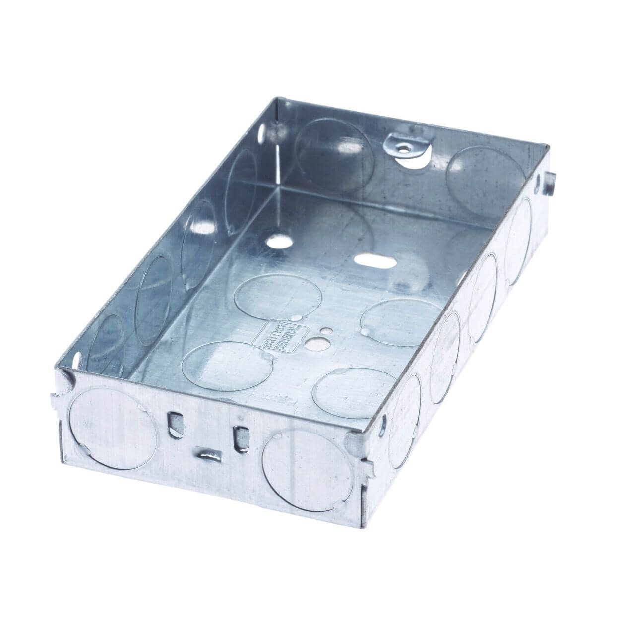 BG Double Metal Box, 25Mm