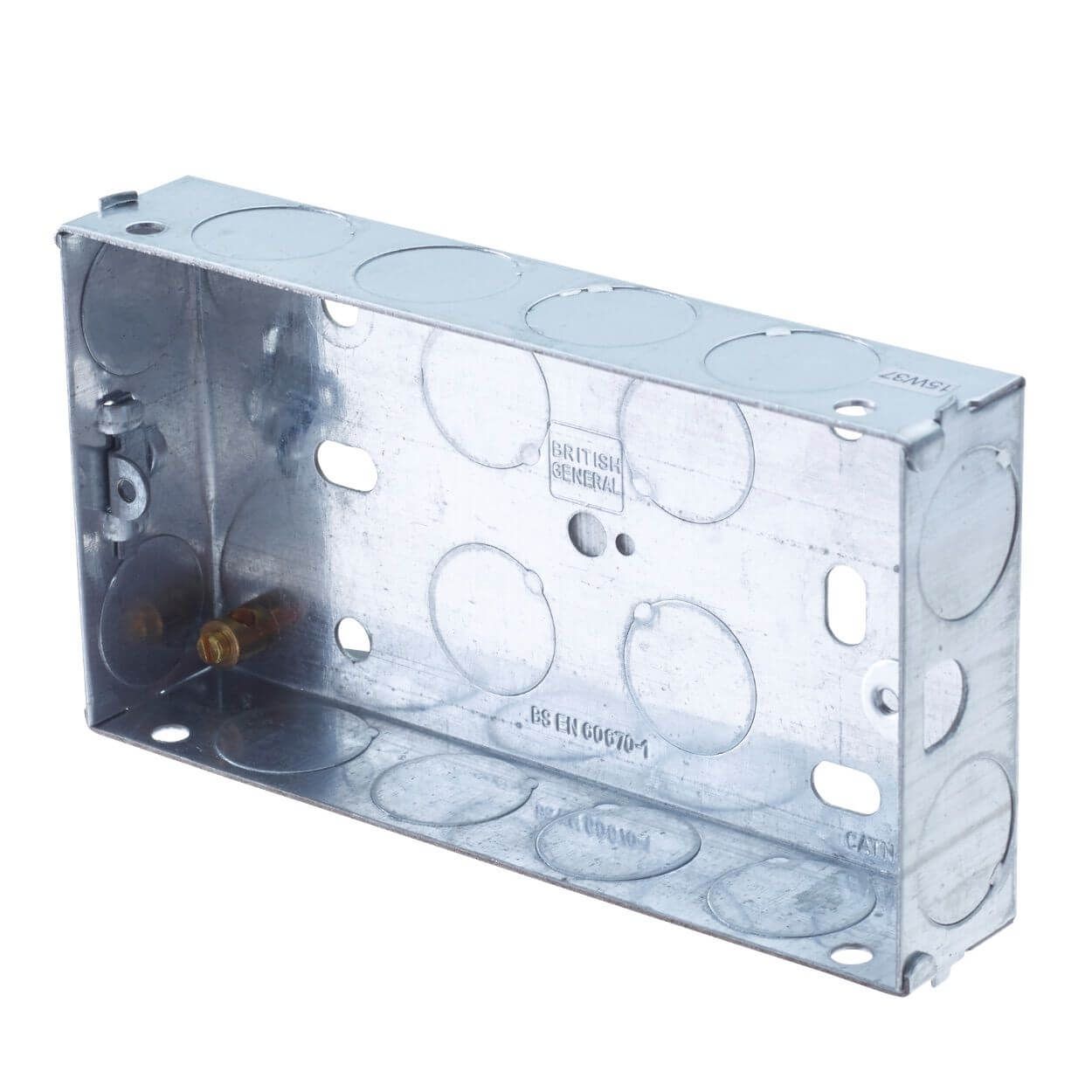 BG Double Metal Box, 25Mm