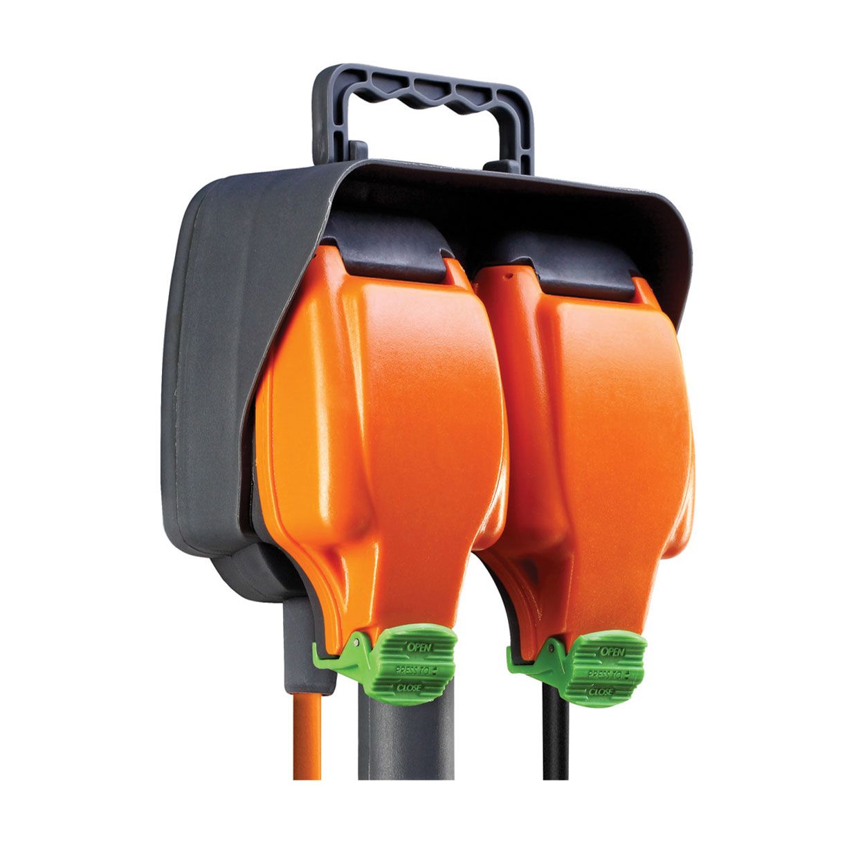 Weatherproof 15 Metre Double Socket Garden Spike