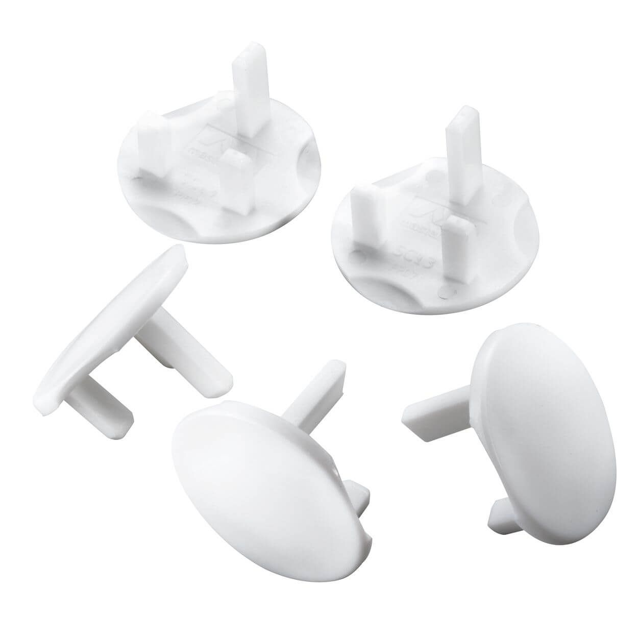 Masterplug Socket Covers, 5Pk