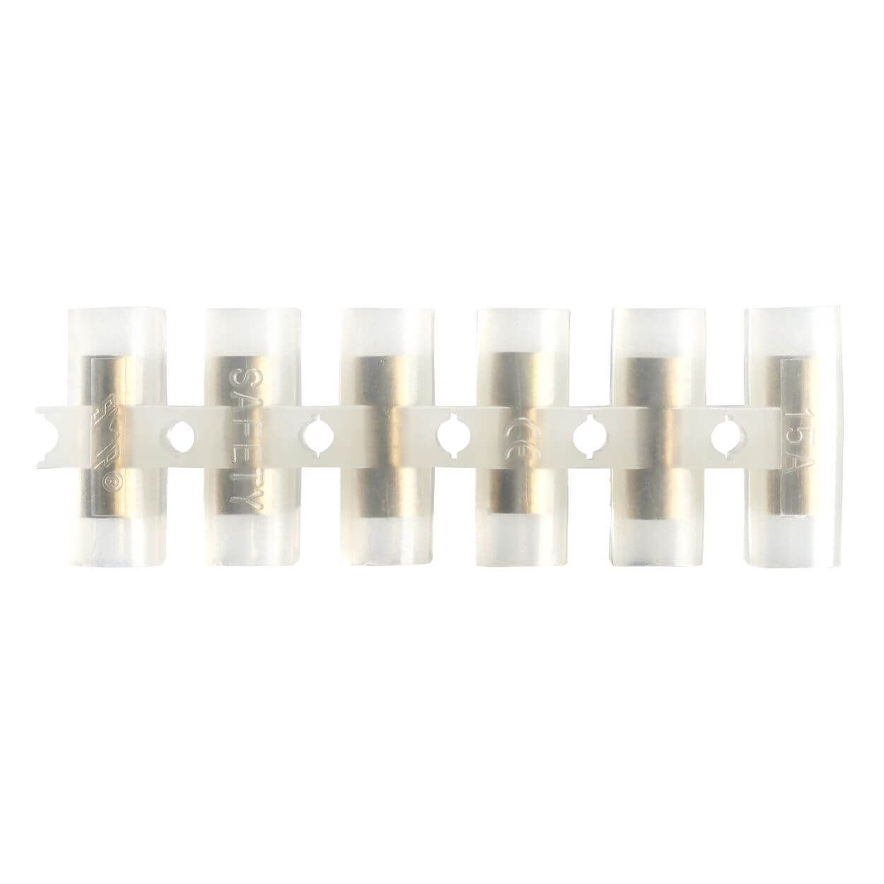 15A Terminal Strip, 6-Way