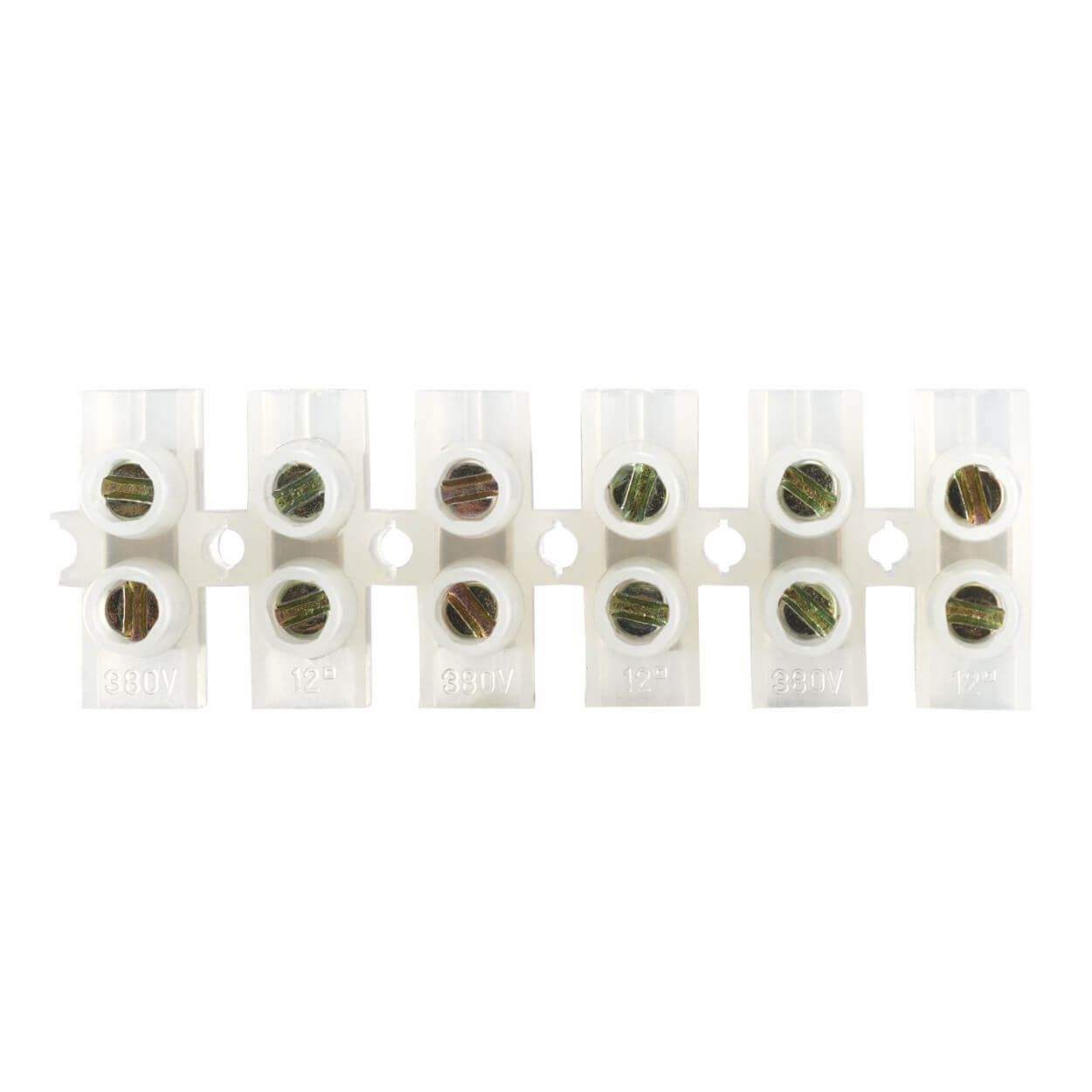 15A Terminal Strip, 6-Way