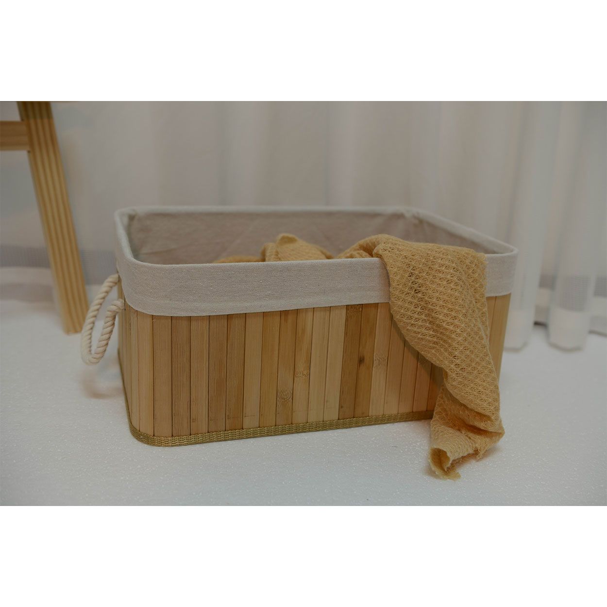 Bamboo Small Storage Box L